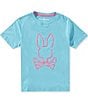 Psycho Bunny Big Boys Short Sleeve Duncan Graphic Tee - Image 2