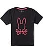 Psycho Bunny Big Boys Short Sleeve Duncan Graphic Tee - Image 1