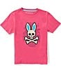 Psycho Bunny Big Boys Short Sleeve Marcus Bunny Graphic Tee - Image 2
