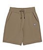 Color:Antique Taupe - Image 5 - Big/Little Boys 5-20 Pull-On Sweat Shorts
