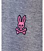 Color:Navy - Image 6 - Bronxville Jacquard Short Sleeve Polo Shirt