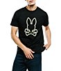 Psycho Bunny Bruno Graphic Short Sleeve T-Shirt - Image 1