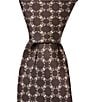 Psycho Bunny Bunny Circle Traditional Jacquard Silk Tie - Image 1