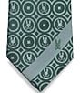 Psycho Bunny Bunny Medallion Print Traditional 3 1/4#double; Silk Tie - Image 6