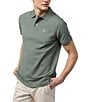 Color:Agave Green - Image 1 - Classic Short Sleeve Solid Polo Shirt