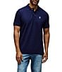 Psycho Bunny Classic Short Sleeve Solid Polo Shirt - Image 1