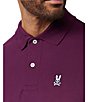 Color:Potent Purple - Image 3 - Classic Short Sleeve Solid Polo Shirt