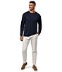 Color:Navy - Image 4 - Colton Long Sleeve T-Shirt