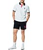 Psycho Bunny Duncan Neon Bunny Outline Solid 5.75#double; Inseam Swim Trunks - Image 3