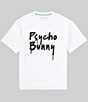 Psycho Bunny Duncan Wordmark Relaxed Fit Short Sleeve T-Shirt - Image 4