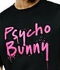 Psycho Bunny Duncan Wordmark Relaxed Fit Short Sleeve T-Shirt - Image 4