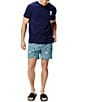 Psycho Bunny Frank Bunny Panel Patterned 5.75#double; Inseam Swim Trunks - Image 3