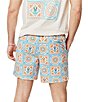Psycho Bunny Frank Bunny Panel Patterned 5.75#double; Inseam Swim Trunks - Image 2