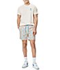 Psycho Bunny Frank Bunny Panel Patterned 5.75#double; Inseam Swim Trunks - Image 3