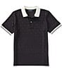 Psycho Bunny Garry Jacquard Short Sleeve Polo Shirt - Image 2
