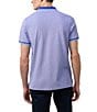 Color:Royal Blue - Image 2 - Gates Oxford Short Sleeve Polo Shirt