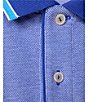 Color:Royal Blue - Image 5 - Gates Oxford Short Sleeve Polo Shirt