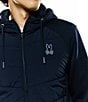 Psycho Bunny Gordley Mixed Media Hooded Jacket - Image 3