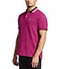 Psycho Bunny Henson Pique Short Sleeve Polo Shirt, Color:Boysenberry - Image 3