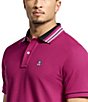 Psycho Bunny Henson Pique Short Sleeve Polo Shirt, Color:Boysenberry - Image 5