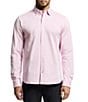 Psycho Bunny Jackson Classic Fit Stretch Knit Spread Collar Solid Dress Shirt - Image 2