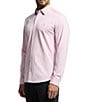 Psycho Bunny Jackson Classic Fit Stretch Knit Spread Collar Solid Dress Shirt - Image 5