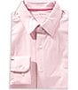 Psycho Bunny Jackson Classic Fit Stretch Knit Spread Collar Solid Dress Shirt - Image 1