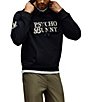 Psycho Bunny Janvi Embroidered Patch Hoodie, Color:Black - Image 1