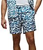 Psycho Bunny Josh Allover Bunny Swim Trunks - Image 1