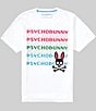 Psycho Bunny Landon Wordmark Short Sleeve T-Shirt - Image 2