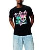 Psycho Bunny Landon Wordmark Short Sleeve T-Shirt - Image 1