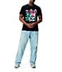 Psycho Bunny Landon Wordmark Short Sleeve T-Shirt - Image 2