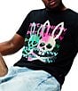 Psycho Bunny Landon Wordmark Short Sleeve T-Shirt - Image 3