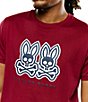 Psycho Bunny Ledger Graphic Short Sleeve T-Shirt - Image 4