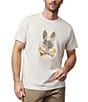 Color:Natural - Image 1 - Lenox Embroidered Graphic Short Sleeve T-Shirt