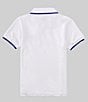 Color:White - Image 2 - Little Boys 2T-6 Short Sleeve Dover Sport Polo Shirt
