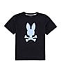Color:Navy - Image 1 - Little Boys 2T-6 Short Sleeve Houston Graphic T-Shirt
