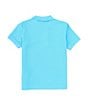Color:Aquarius - Image 2 - Little Boys 5-6 Short Sleeve Classic Pique Polo Shirt