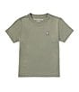 Color:Agave Green - Image 1 - Little Boys 5-6 Short Sleeve Classic T-Shirt
