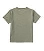Color:Agave Green - Image 2 - Little Boys 5-6 Short Sleeve Classic T-Shirt