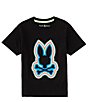 Color:Black - Image 1 - Little Boys 5-6 Short Sleeve Maybrook Graphic T-Shirt