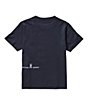 Color:Navy - Image 2 - Little Boys 5-6 Short Sleeve Norwood Graphic T-Shirt