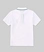 Color:White - Image 2 - Little Boys 5-6 Short Sleeve Saratoga Pique Polo Shirt