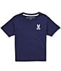 Psycho Bunny Little Boys Short Sleeve Frank Back Graphic Tee - Image 2