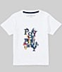 Psycho Bunny Little Boys Short Sleeve Wes Graphic T-Shirt - Image 2