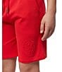 Color:Red - Image 3 - Little/Big Boys 5-20 Santa Fe French Terry Sweat Shorts