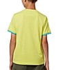 Color:Limeade - Image 2 - Little/Big Boys 5-20 Short Sleeve Apple Valley Embroidered T-Shirt