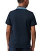 Color:Navy - Image 2 - Little/Big Boys 5-20 Short Sleeve Crosby Pique Polo Shirt