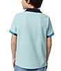 Color:Seafoam - Image 2 - Little/Big Boys 5-20 Short Sleeve Marshall Polo Shirt