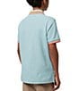 Color:Seafoam - Image 2 - Little/Big Boys 5-20 Short Sleeve Pique Polo Shirt